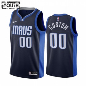 Camiseta Niños NBA Dallas Mavericks Personalizadas 2020-21 Earned Edition Swingman